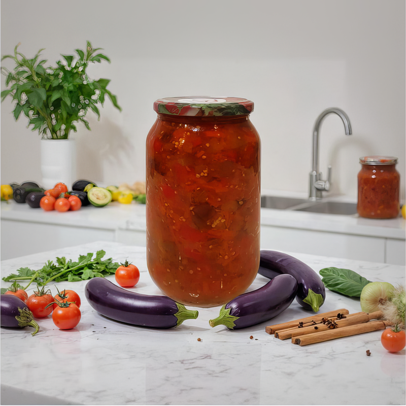 Икра баклажанная (кусочками)